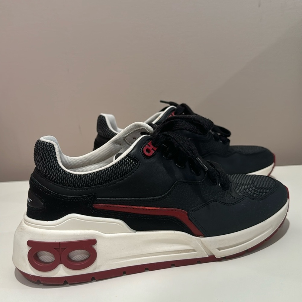 Authentic - Salvatore Ferragamo Cosma Low Sneakers